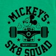 thumbnail image 3 of Disney - Mickey & Friends - Mickey's Sk8 Squad - Forever Rollin' - Skateboard - Toddler And Youth Short Sleeve Graphic T-Shirt, 3 of 5