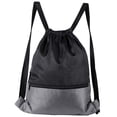 thumbnail image 2 of Paquete 100 piezas Bolsa mochila con bolsillo frontal con cierre negro 36 x 44, 2 of 3
