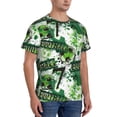 thumbnail image 2 of Bixox Men's Football 7 Printed Short Sleeve Skinny Athletic T-Shirt, 2 of 6