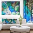 thumbnail image 1 of Extrusive 3D Fabric Flowers Blue, 1 of 3