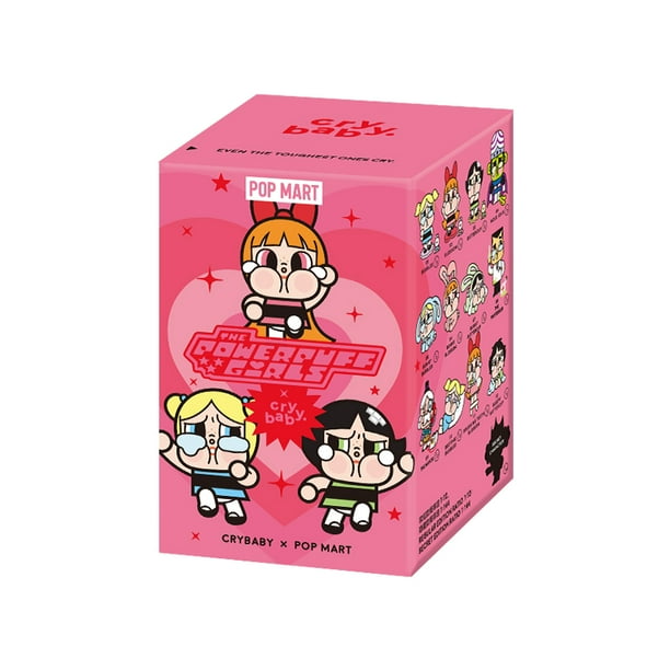 2025 POP MART CRYBABY X Powerpuff Girls Series Caja sorpresa Juguetes Bolsa de adivinación Caja misteriosa Caja misteriosa Figura de acción Surpresa Modelo lindo