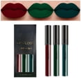 thumbnail image 2 of TechWave Velours Non Collant 3 Ensembles de Brillant à Lèvres Liquide Couleur Rouge à Lèvres Brillant Bleu Vert Rouge à Lèvres Brillant 6ml Repulpeur de Brillant à Lèvres Abricot Rouge à Lèvres Rose Crayon à Lèvres Gomme à Lèvres Teinte à Lèvres Pelable, 2 of 9