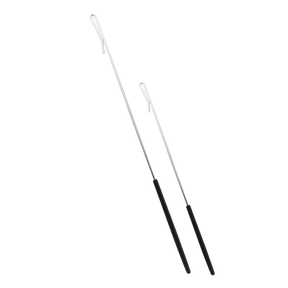 DRAFIDEEP Set of 2 Metal Puppet Control Sticks Hand Rods for Professional Puppet Theater