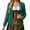 Green, variant on Women Sheer Lightweight Open Front Wrap Cardigan, Long Sleeve Airy Mesh Knit Cropped Shrug for Summer Festival Daily Layering (Green/S)