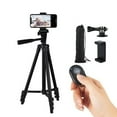 thumbnail image 3 of Tripod Phone Tripod Adjustable Aluminum Lightweight Smartphone Tripod Camera Tripod, 3 of 8