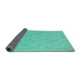 thumbnail image 2 of Ahgly Company Indoor Rectangle Oriental Turquoise Blue Industrial Area Rugs, 3' x 5', 2 of 4