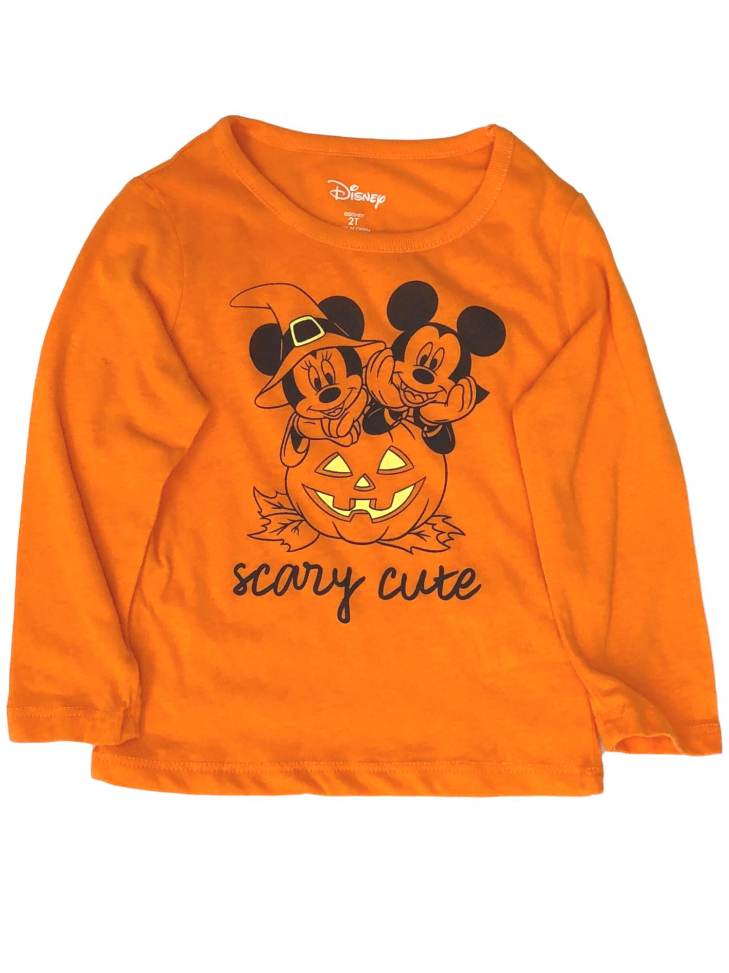 girls tops t-shirt shirt holiday 4T  ~ Disney Minnie Mouse & Halloween 