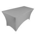 thumbnail image 1 of TISHITA 6FT Fitted Polyester Tablecloth Stretch Table Cover for Christmas Party, Easter,, 1 of 6