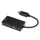 thumbnail image 2 of Adaptador DisplayPort a HDMI, adaptador 3 en 1, convertidor DisplayPort a VGA, adaptador DVI a DVI, ultra sensible, 2 of 12