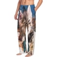 thumbnail image 3 of Kdxio Playful Cat Print Men's Sleep Pajama Pant Lounge Pants with Pockets, 3 of 8