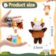 thumbnail image 2 of Pack de 24 animales de peluche JoyRapt para niños, de 2.3 a 3.5 pulgadas cada uno, 2 of 7