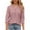 Rose Gold, variant on Njoeus Womens Tops 3/4 Sleeve Shirts V Neck Eyelet Dressy Casual Tunic Tops Trendy Work Tops Blouses S-XXL