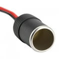thumbnail image 2 of LHCER Car Cigarette Lighter Female Socket Adapter to Battery Clip Clamp Cable, Cigarette Lighter Socket to Clip Cable, Cigarette Lighter Socket to Battery Clip, 2 of 8