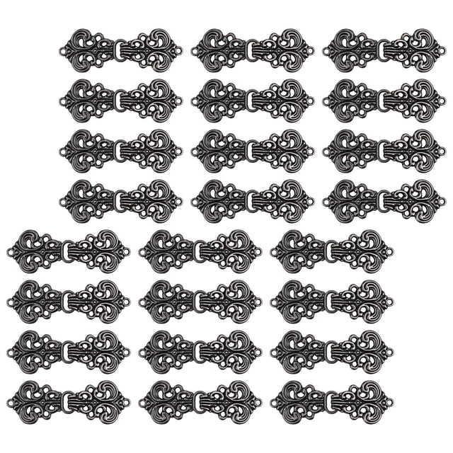 WEUVEB 25Pares Para Sueter Y Capa Con Estilo Y Motivo De Nube En Metal