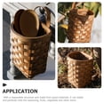 thumbnail image 5 of Hanging Woven Basket Kitchen Storage Holder Front Door Wicker Coffee, 5 of 8