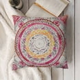 thumbnail image 3 of Pastel Pink Decorative Pillow Covers Cozy Soft Throw Pillowcase Square Couch Cushion Cover for Home Decor Sofa Living Room Bed Car, 3 of 5