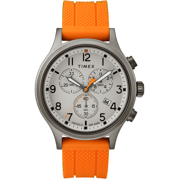 timex grey analog watch