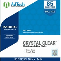 AdTech 10" Full Size Multi-Temp Hot Glue Sticks, 85 Sticks