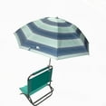 thumbnail image 2 of Caribbean Joe 4' Clamp on Beach Umbrella with UV Protection, 2 of 7