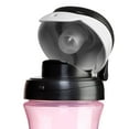 thumbnail image 6 of Chicco 12oz. My Tumbler Open Rim Training Cup with Free-Flow Spout, Spill Proof when Lid is Closed, Flip-Up Carry Handle, Top-Rack Dishwasher Safe, Easy to Hold Toddler Cup, 2+ Years  - Pink, New, 6 of 9