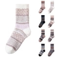 thumbnail image 4 of Cozy Thermal Winter Socks For Women Men Lined Thick Warm Crew Ankle Indoor Outdoor Casual Home Sock, 4 of 4