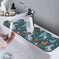 thumbnail image 7 of Kdxio Dogs Pattern Non-Slip Diatom Mud Faucet Drain Pad,Self Absorbent Mat for Kitchen Sink for Variety Kitchen & Bathroom Countertops, 7 of 7