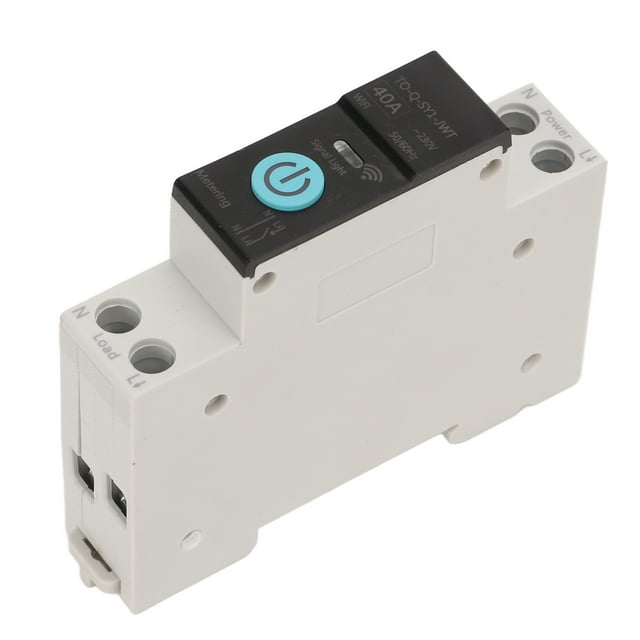 Remote Control Smart Circuit Breaker, WiFi App Control, Timing Modes, Intelligent , Compatible with Tuya Smart