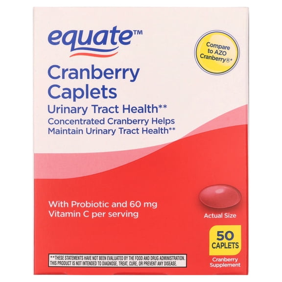 Equate Cranberry Caplets 50ct