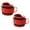 Red 2pcs, variant on Hyasfey Ankle Strap for Cable Machine Adjustable Ankle Resistance Bands with Cuff for Gym Kickback Glute Workout Leg Extension Lower Body Exercise