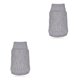thumbnail image 1 of Methold Suéter a rayas para mascotas, abrigo cálido de animales para correr, chaqueta lavable de fibra acrílica, ropa de estilo Simple, XS 2piezas, 1 of 6
