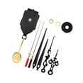 thumbnail image 2 of enqiretly Pendulum Clock Movement Replacement DIY Pendulum Chime Repair Step Clock Accessory Clock Parts 2 Set Hands, 2 of 5