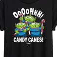 thumbnail image 3 of Toy Story - Oooohhh Candy Canes - Juniors Ideal Flowy Muscle T-Shirt, 3 of 5