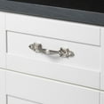 thumbnail image 3 of GlideRite 3.50 in. Center Rustic Cabinet Pulls, Satin Nickel, Pack of 25, 3 of 3