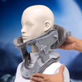thumbnail image 3 of Cervical Traction Device Adjustable Ergonomic Heat Treatment Electric Comfortable Pain Relief Portable Heating Neck Tractor Stretcher Posture Corrector for Home, 3 of 7