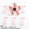 thumbnail image 1 of New Flower Magnetic Tips Nail Art Practice Display Stand Rack Chess Board False Nails Holder Polish Showing Shelf Resin Design, 1 of 9