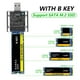 thumbnail image 5 of M2 SSD Case SATA Chasis Adaptador USB3.0 de alta velocidad 5Gbps Gen 1 SSD Disk Box, 5 of 5