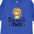 thumbnail image 4 of Inktastic 2nd Birthday Tribal Lion Boys Boys Long Sleeve Toddler T-Shirt, 4 of 5