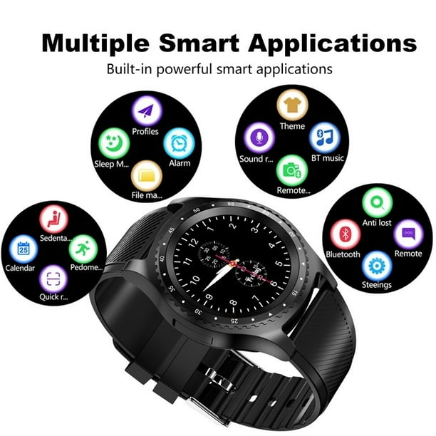 Montre Intelligente SIM Fashion Round Smart Watch L9 with Camera