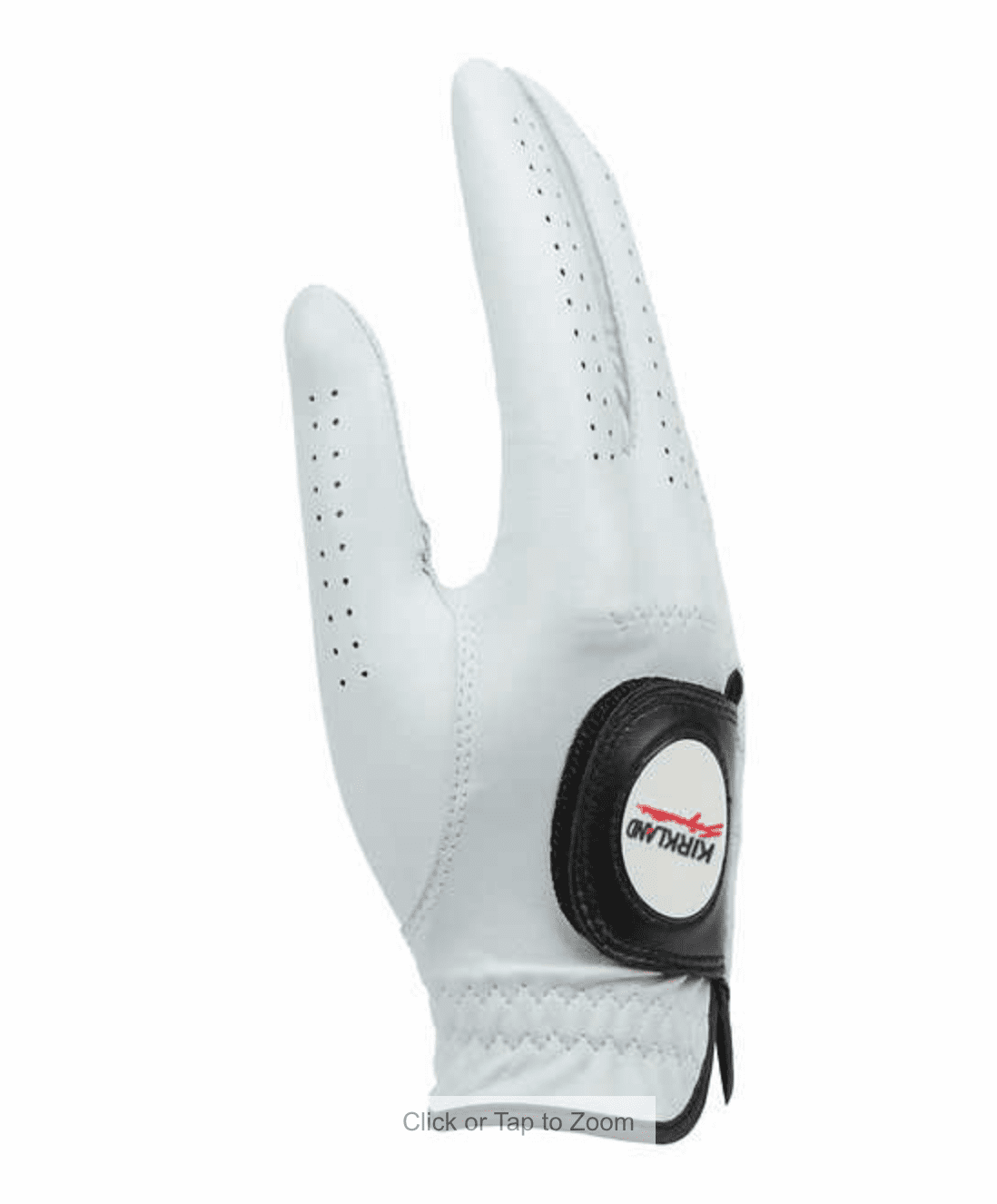 Kirkland Golf Gloves Premium Cabretta Leather 4 Pack White Small