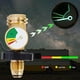 thumbnail image 5 of Medidor de Gas Likrtyny para Tanque Propano Detector de Fugas Adaptador POL con Indicador Metal, 5 of 9