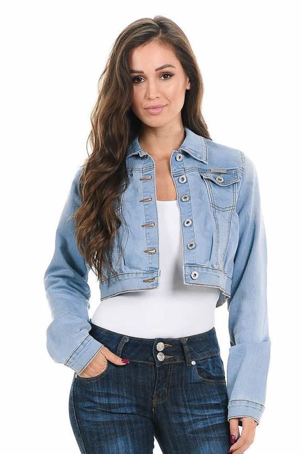 Sweet Look - Sweet Look Women's Denim Jacket · Style 292 - Walmart.com -  Walmart.com