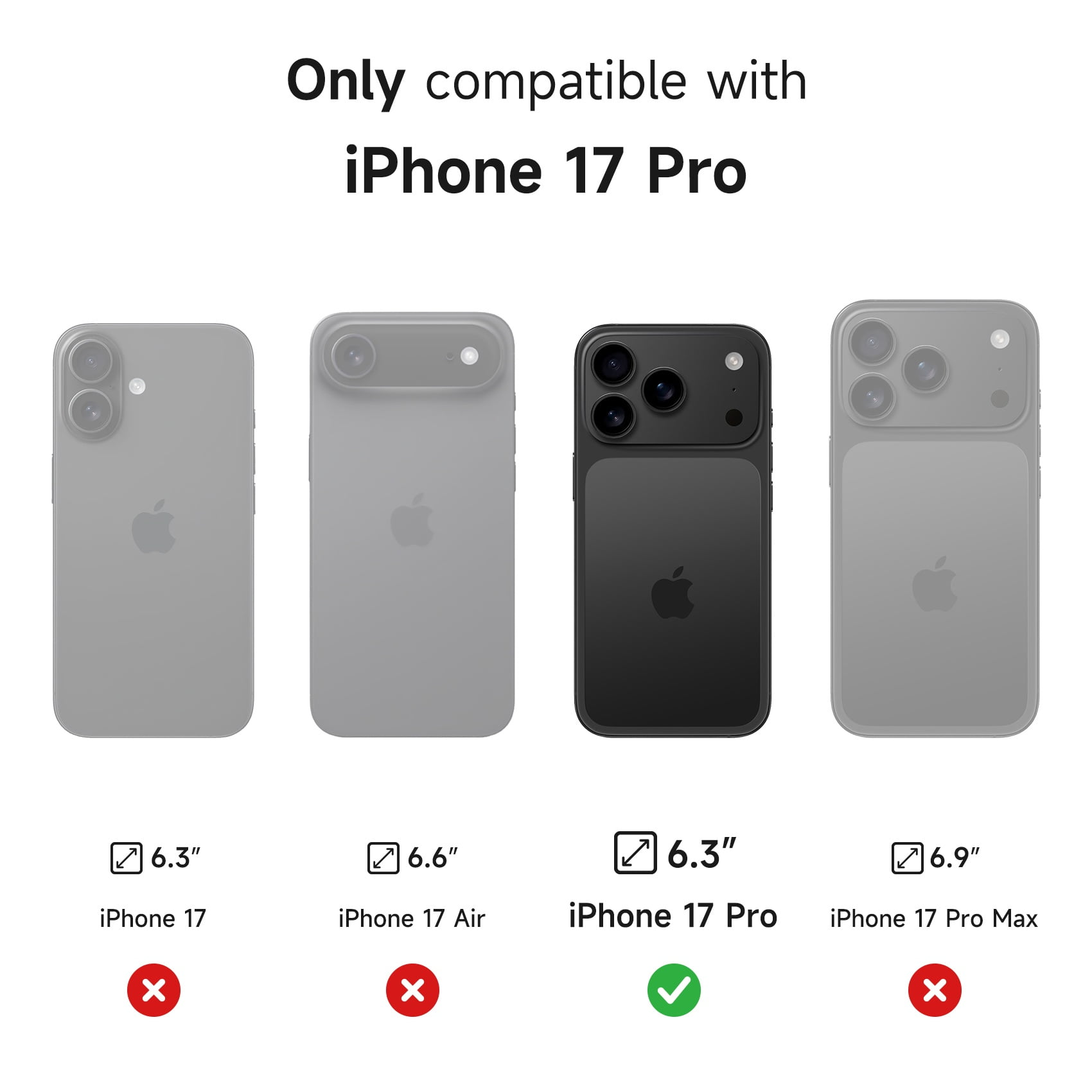SURITCH Phone Case for iPhone 17 Pro with Camera Cover, Kickstand, Compatible with MagSafe, Shockproof Bumper Slim Protective Cover, Pink