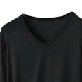 thumbnail image 4 of ylioge M-5X Plus Size 2 Piece Modal-Pajamas for Women Sets Casual Solid Color Long Sleeve Tops and Pants Comfortable Loungewear Homewear Pajama Set, 4 of 5