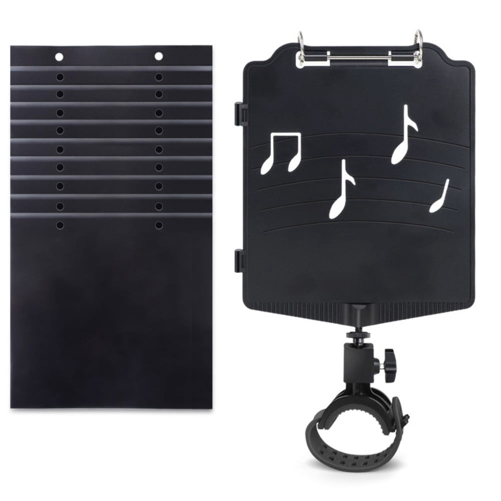 Adjustable Marching Music Holder: Metal Lyres for Clarinets, Oboes & Trumpets