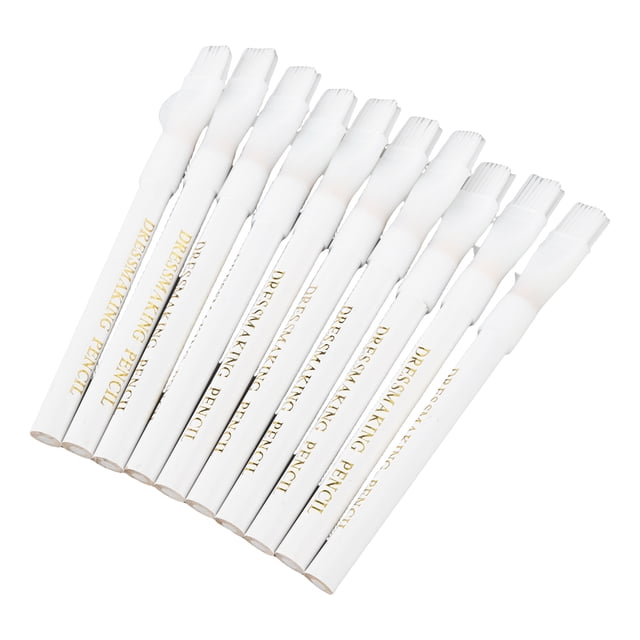 Lápices Para Tela De Costura Solubles En Agua, Lápices Para Tela De Costura Borrables Con Contorno Preciso, 10 Piezas Para Sastre Para Marcar