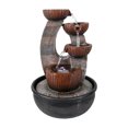 thumbnail image 5 of Willwolf 16.1''H Relaxation Desktop Waterfall Fountain Decor Portable Tabletop Waterfall Fountains ,Indoor Waterfall Feature with LED Light for Home Office Bedroom, 5 of 12