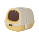 thumbnail image 1 of Caja de Arena para Gatos Salvador Cerrada y Cubierta Amarillo, 1 of 10