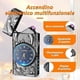 thumbnail image 3 of USB Rechargeable Electric Lighter, Type-C Plasma Arc Lighter, Windproof Candle Lighter with LED, Cool Men's & Women's Gift, 3 of 5