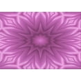 thumbnail image 1 of Ahgly Company Machine Washable Indoor Rectangle Transitional Neon Pink Area Rugs, 3' x 5', 1 of 7