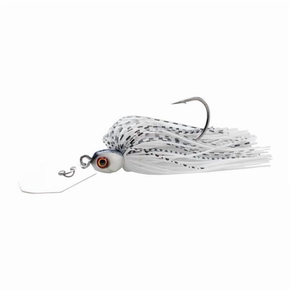 GARENDE 2xBladed Jig Fishing Lure Anti Snag Fishing Accessories for Crappie Bass Trout White 7g 2 Pcs